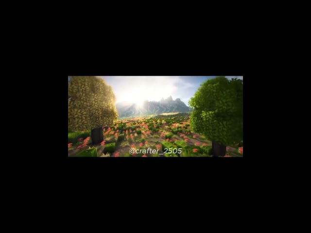 The Beauty of Minecraft ✨Cinematic Edit 4K#sh #crafter_2505 #TheImortalKing #edit #shorts #minecraft