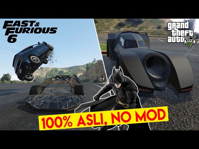 TAK DISANGKA ! TERNYATA 10 MOBIL KEREN GTA 5 INI TERINSPIRASI DARI FILM - FAKTA & EASTER EGGS PART 7