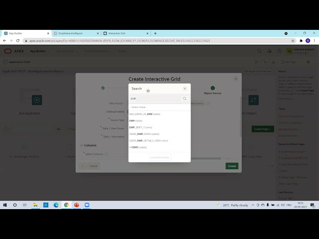 Oracle APEX Report - Interactive Grid - Live Demo