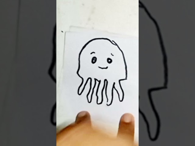 Drawing octopus #shortsvideo​ #youtubeshorts​ #howtodrawflowervase