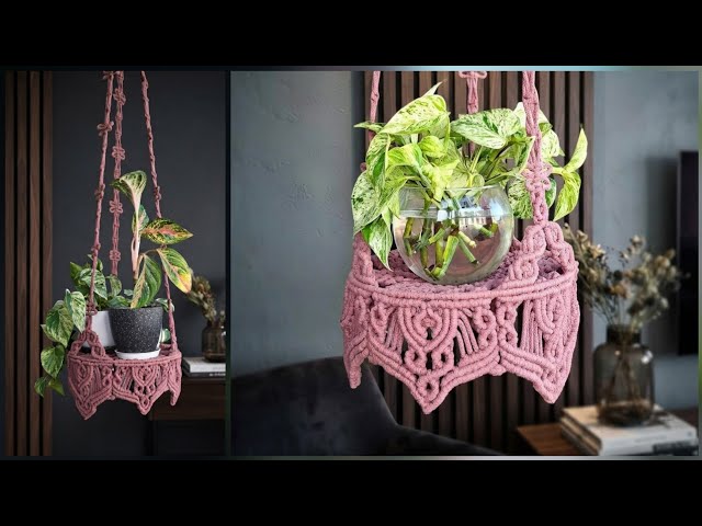 Large Macrame Plant Hanger: Weekend Project With Enough Knots to Ruin the Whole Week 👌🤩