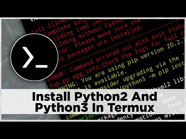 How To Install Python In Termux | Install Python2 And Python3 In Termux