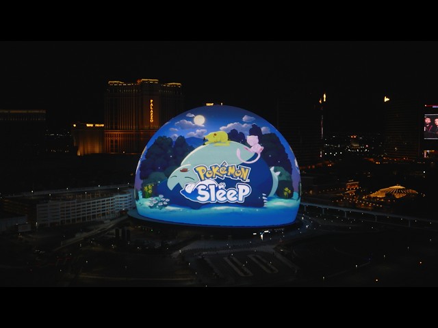 Pokémon Sleep on the Exosphere of Sphere | Official Special Video