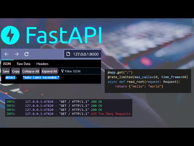 FastAPI Rate Limiting Tutorial in 2 mins