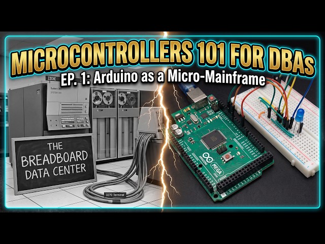 The Breadboard Data Center | Microcontrollers 101 for DBAs (Ep. 1)