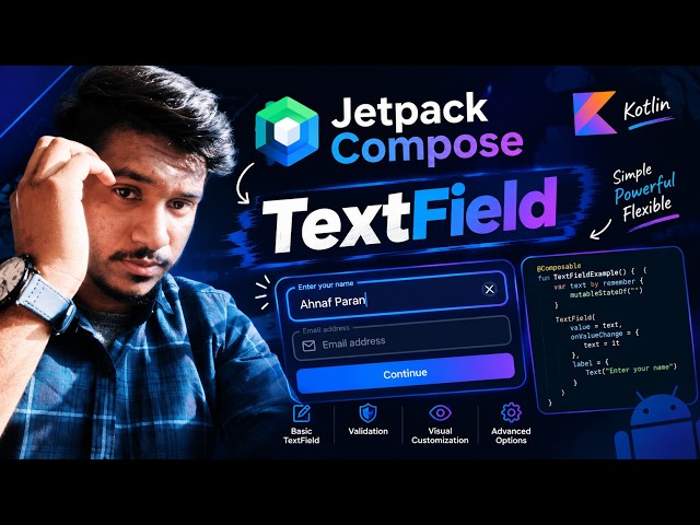 Jetpack Compose TextField Tutorial | All Properties Explained 🚀
