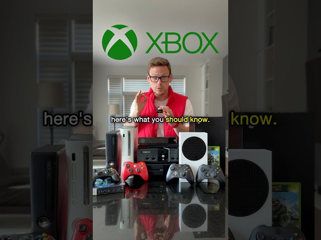 I bought every Xbox EVER.