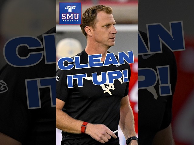 SMU can be GREAT... but the Mustangs must be MORE DISCIPLINED #smufootball #rhettlashlee