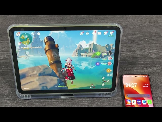 Genshin Impact Gaming Test on iPad A16 (11th Gen)