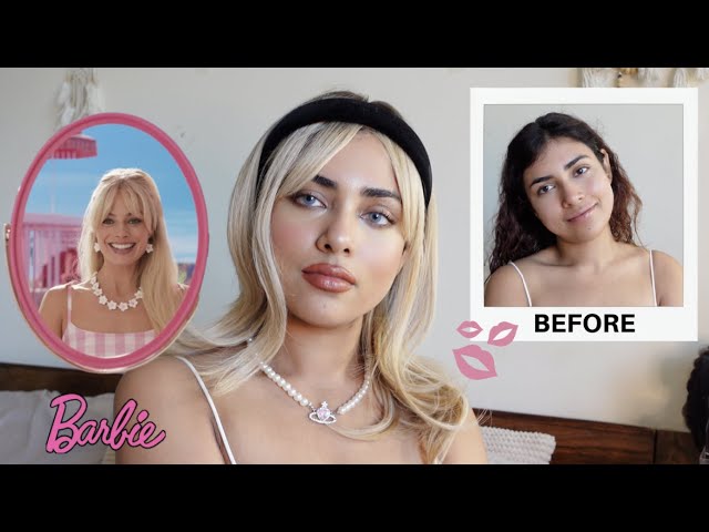 MARGOT ROBBIE BARBIE INSPIRED MAKEUP TRANSFORMATION