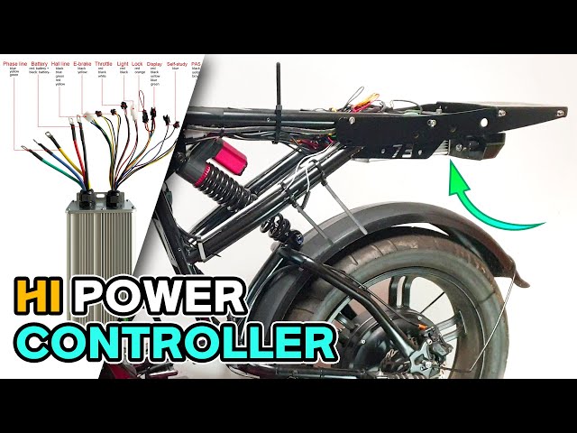 How to upgrade ebike High-power controller