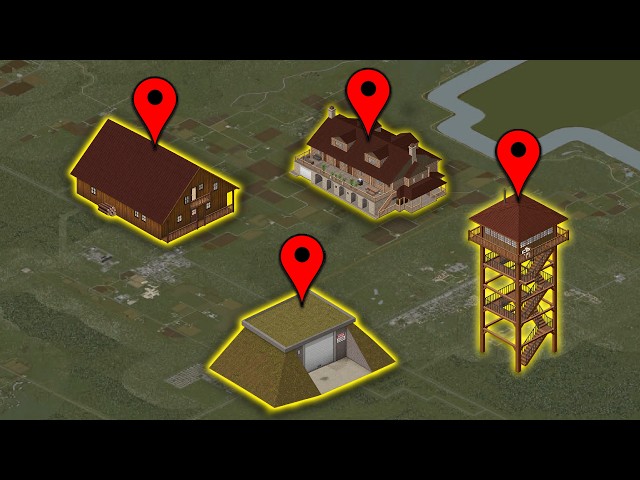 The BEST Base Locations In Project Zomboid Build 42 Stable