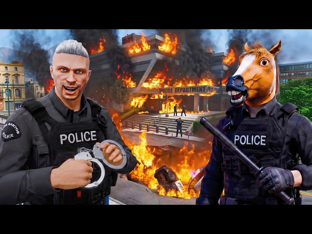 Treyten & Elanip Police Patrol in GTA 5 RP | Redline RP