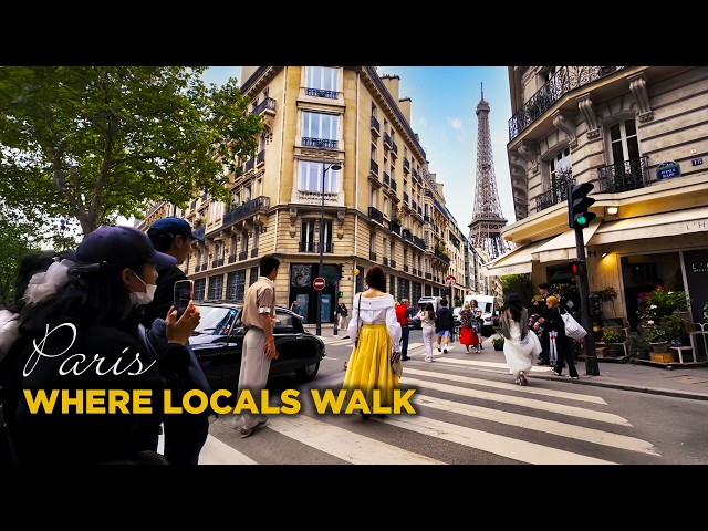 Where Parisians ACTUALLY Walk 🇫🇷 Eiffel Tower, Golden Domes & Hidden Luxury | Paris 4K Walking Tour