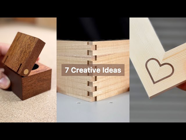 7 Creative Woodworking Ideas