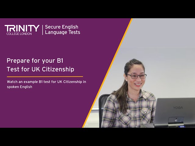 B1 Test for UK Citizenship Example | Home Office-approved | Melissa