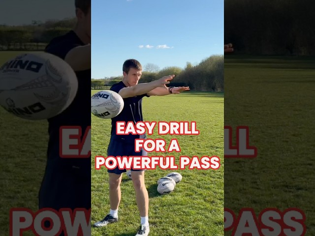 Easy Drill For A Powerful Pass