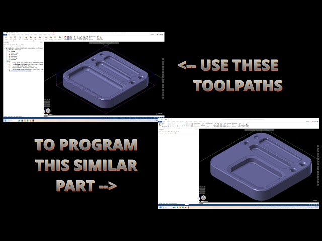 Programming similar parts in Mastercam