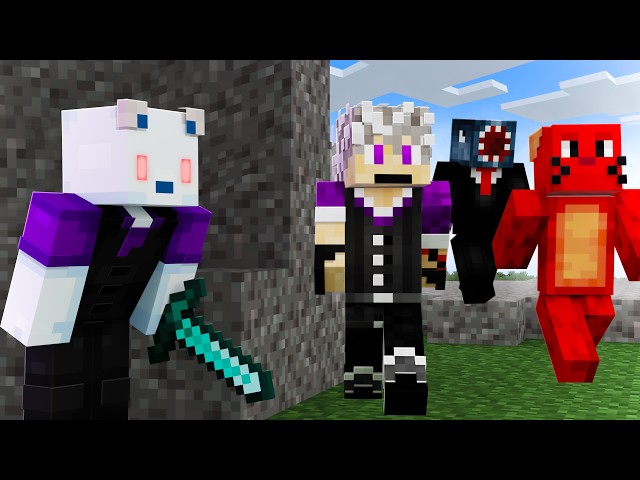 Minecraft, but One of Us is Evil..
