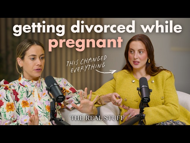 “We got divorced during my third pregnancy.” (with Eva Amurri)