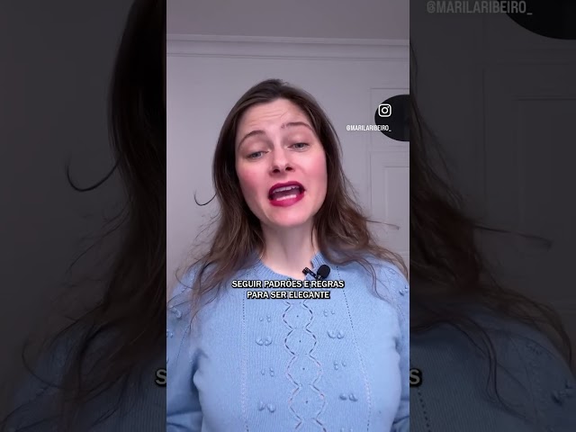 Porquê eu continuou apesar dos comentários negativos? #elegante