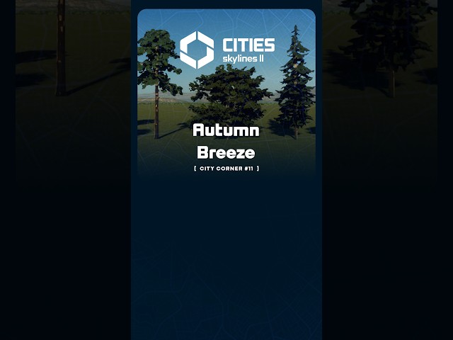 City Corner #11 - Autumn Breeze