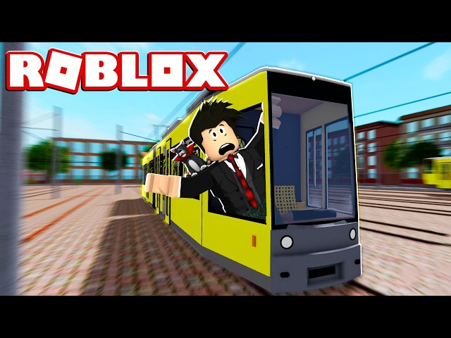 LOKIS AS A BUS DRIVER IN THE CITY | Roblox - Tram Simulator Abenstedt