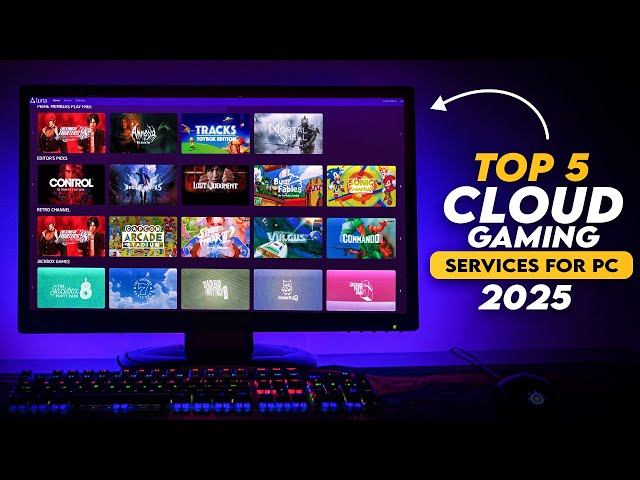 Top 5 Best Cloud Gaming Services for Low-End PC in 2025 🎮 | Play High-End Games Smoothly!