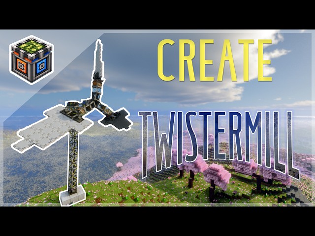 This Create Aeronautics Addon Lets You Harness The WIND | Create: Twistermill