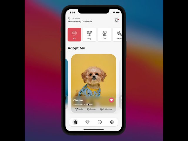 Pet Adoption App - Flutter