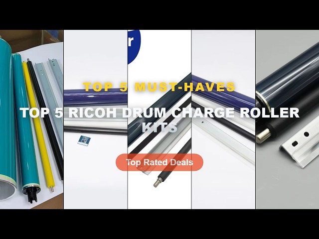 Cheap & Best Top 5 Ricoh Drum Charge Roller Kits Unboxing & Review - OPC Drum Cleaning Blade Charge