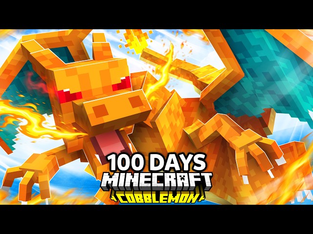 I Spent 100 Days as ALPHA TRAINER Pokémon Minecraft VS. my Rival! (Duos Cobblemon)