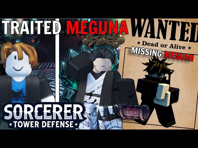 I Spent 10 HOURS TRAITING THE STRONGEST MEGUNA In Sorcerer Tower Defense (Noob To Pro 10)