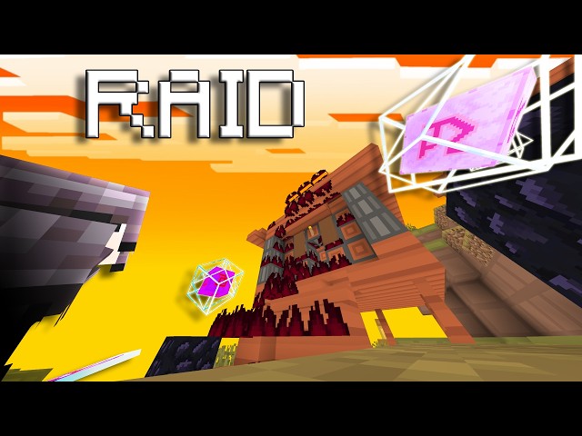 We Raided a Player Base in Extreme Minecraft