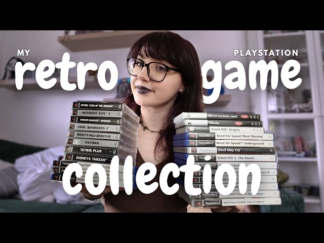 showing you my physical retro game collection (playstation edition) ✮