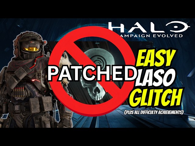 **PATCHED AS OF 8/17/2026** Easy LASO Glitch To Get 7+ Achievements In Halo Campaign Evolved!