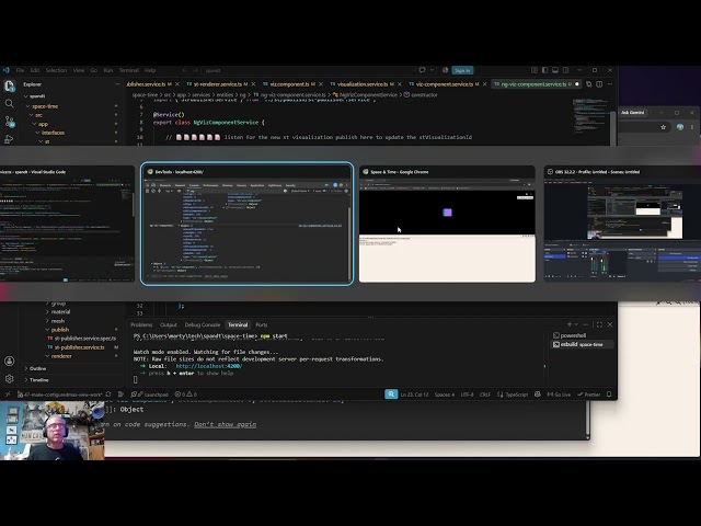 ThreeJS and Angular Space And Time Application - Video 611: Max/Configured Part 39