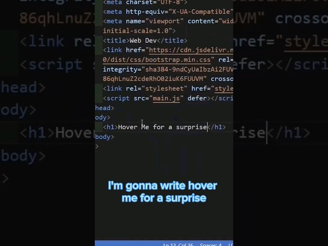 Add Title Tooltip On Hover To Any Element With HTML
