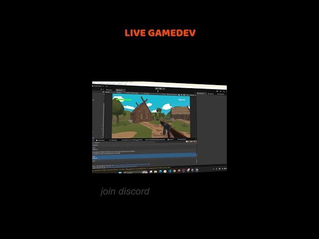 GAMEDEV 🕹️🎮 LIVE   🔴 unity 3d goofy game