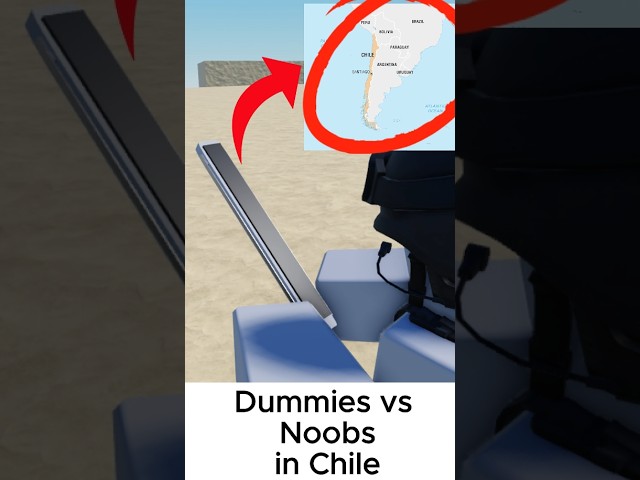 Dummies vs Noobs in Chile #dummiesvsnoobs #roblox #memes #dvn