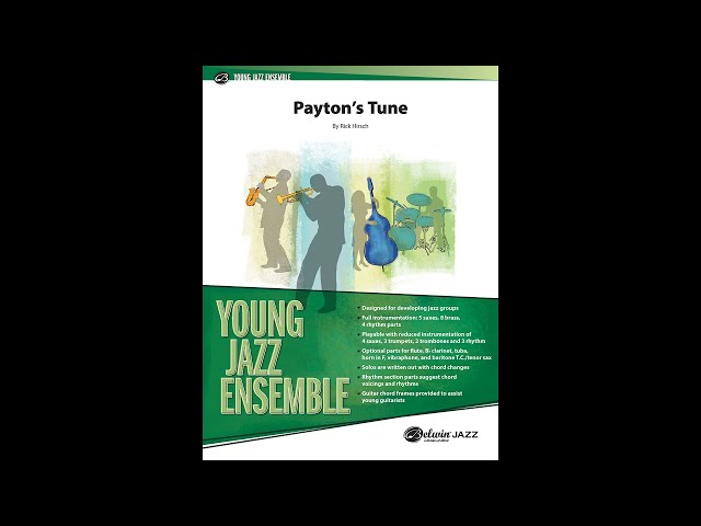 Payton's Tune, by Rick Hirsch – Score & Sound