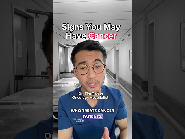 Warning Signs You May Have Cancer