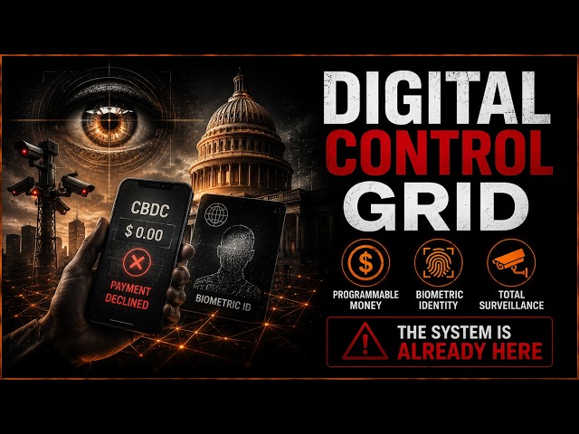 Programmable Money, Biometric ID and Mass Surveillance: The Digital Control Grid Explained