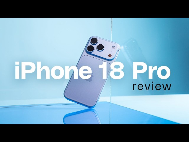 iPhone 18 Pro review: it's all about the manual controls