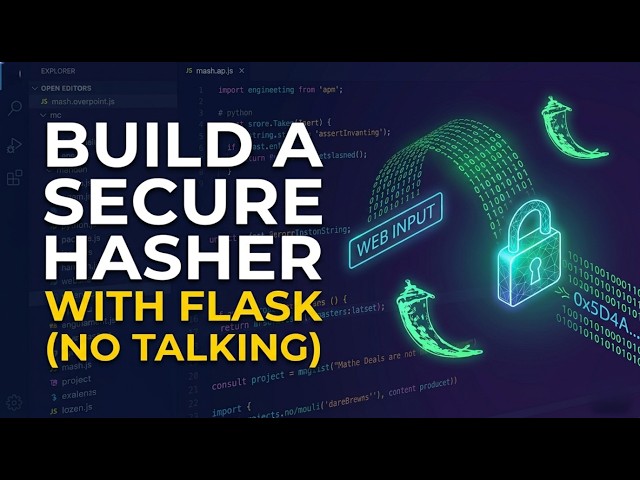 Build a Secure Password Hasher in Python with SHA-256 (Flask Project)