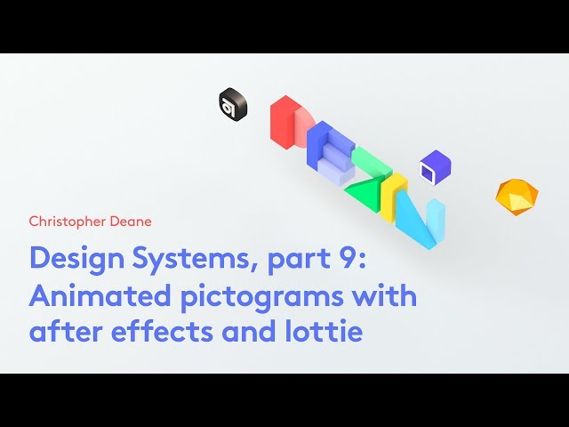 Design Systems, part 9: Animated Pictograms with After Effects and Lottie