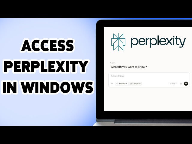 How To Access Perplexity In Windows | Install And Use Perplexity AI In PC & Laptop 2026