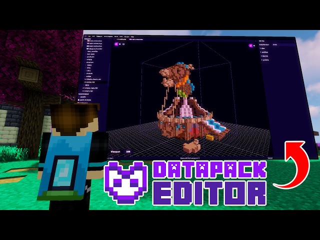 EVERYTHING NEW in my DATAPACK EDITOR!