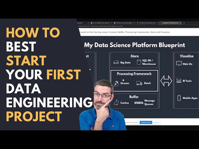 How To Best Start Your First Data Engineering Project!