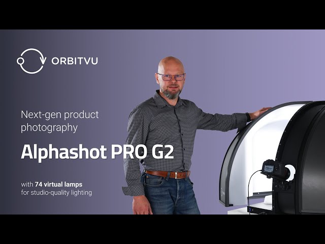 ALPHASHOT PRO G2: The First AI  Powerd Photo Studio | Orbitvu CEO Tomasz Bochenek